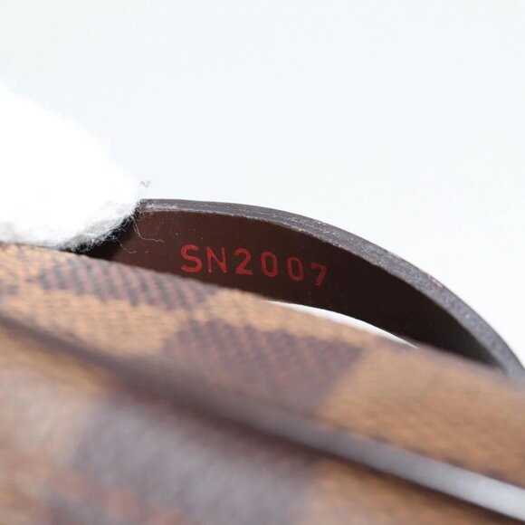 LOUIS VUITTON Damier Ebene Etui Okapi GM Pouch N61737 LV Auth 129998V - Picture 14 of 16